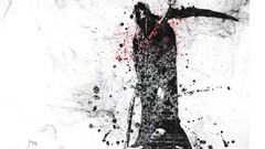 grim reaper skull selective coloring artwork