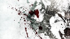 grunge paint splatter artwork Alex Cherry