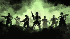 gun soldier Army smoke Half-Life : Opposing Force artwork weapon