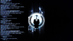hacking Anonymous code digital art