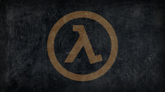 half-life texture scratches dark logo wall