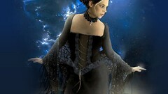 Halloween fantasy girl fantasy art