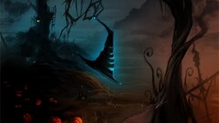 Halloween pumpkin artwork