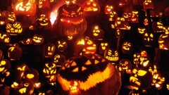 Halloween pumpkin Jack O Lantern