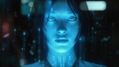 Halo 4 Cortana halo Halo Legends video games cyan screen shot
