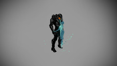 halo master chief Halo 4 Cortana artwork video games