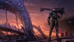 halo master chief xbox artwork video games