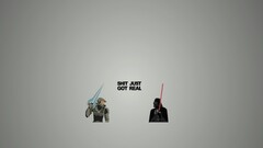 halo star wars master chief Darth Vader artwork humor Minimalism