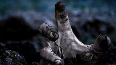 hands zombies horror dirt dark