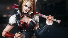 harley quinn dc comics digital art