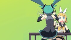 hatsune miku kagamine rin vocaloid Anime