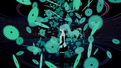 hatsune miku vocaloid anime girls Anime Turquoise