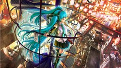 hatsune miku vocaloid anime girls