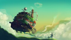 hayao miyazaki Howl's Moving Castle Anime studio ghibli