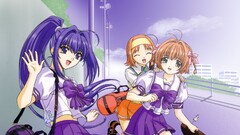 hayase mitsuki suzumiya haruka anime girls miniskirt Anime