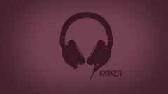 headphones Music gradient Simple Background