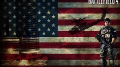 Helicopters American Flag USA Battlefield 4 flag video games