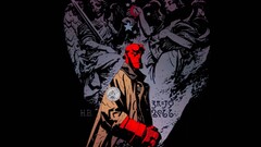 Hellboy comic art comics