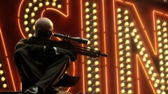 hitman video games weapon bald video game art