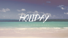 holiday beach Sea Typography summer