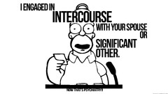 Homer Simpson monochrome cartoon humor Typography TV series