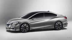 Honda C concept cars grey cars Car sedan watermarked Honda