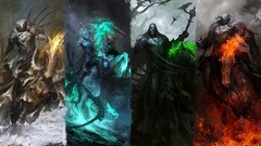 horse warrior Four Horsemen of the Apocalypse fantasy art