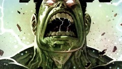 Hulk glowing eyes comics comic art