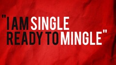 humor red quote Typography Minimalism red background