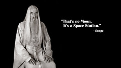 humor Saruman Severus Snape christopher lee