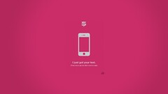 humor Simple Background simple pink background Minimalism