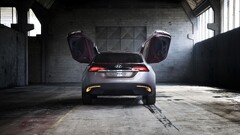 Hyundai I-Oniq concept cars Car grey cars Hyundai