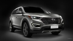 Hyundai Santa Fe Car vehicle Hyundai silver cars