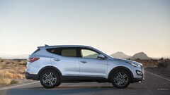 Hyundai Santa Fe Hyundai silver cars Car vehicle