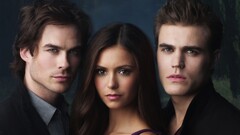 Ian Somerhalder Paul Wesley Nina Dobrev The Vampire Diaries TV