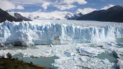 iceberg argentina glaciers nature landscape
