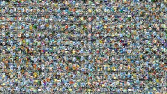 icon digital art collage