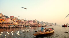 India national geographic cityscape boat
