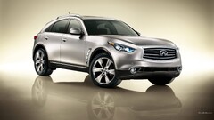 Infiniti FX Car silver cars vehicle