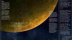 infographics planet Venus