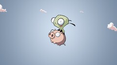 Invader Zim pigs cartoon
