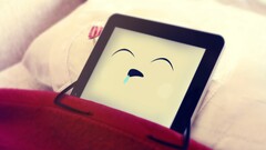 ipad sleeping humor