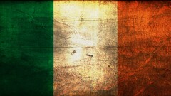 Ireland flag grunge