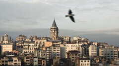 Istanbul Galata cityscape Turkey