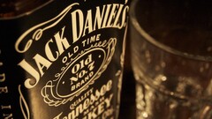 Jack Daniel's alcohol bottles whiskey