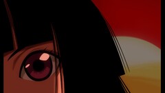 jigoku shoujo enma ai eyes anime girls Anime red eyes dark hair