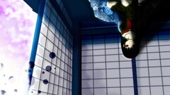 jigoku shoujo upside down dark hair red eyes anime girls Anime