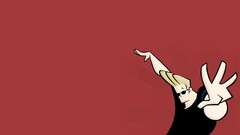 Johnny Bravo cartoon Simple Background