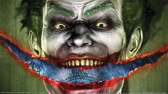 joker batman arkham asylum video game art Rocksteady Studios