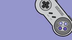 joystick Minimalism Super Nintendo controllers video games